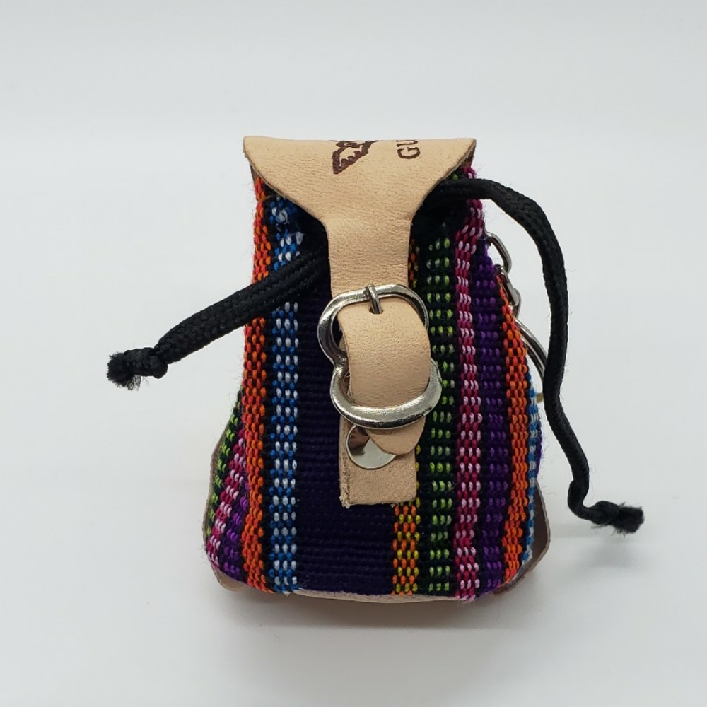 Guatemalan Backpack Keychain